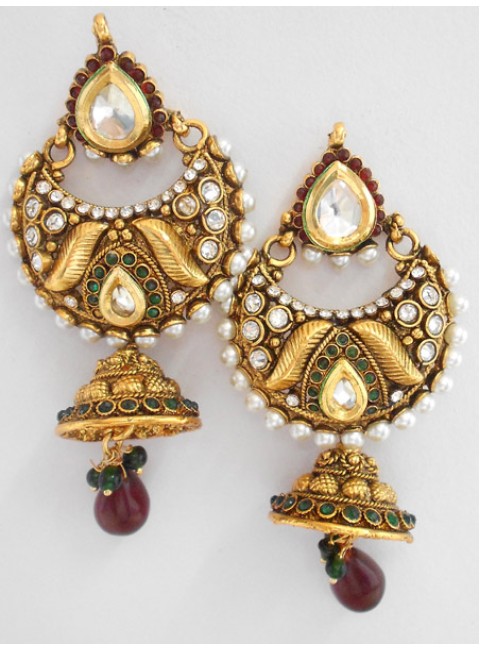 Polki Earrings